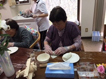 ポテト春巻き作り!!3