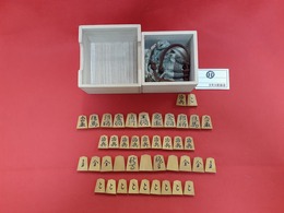 ⑪将棋駒　静山作　水無瀬書　盛上駒