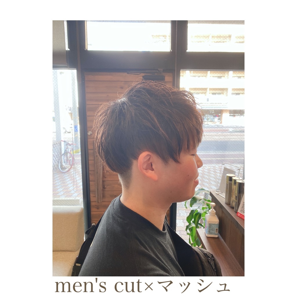 お客様スタイル ネープレス メンズマッシュ News Blog ヘアスペース シャルム Hair Space Charme