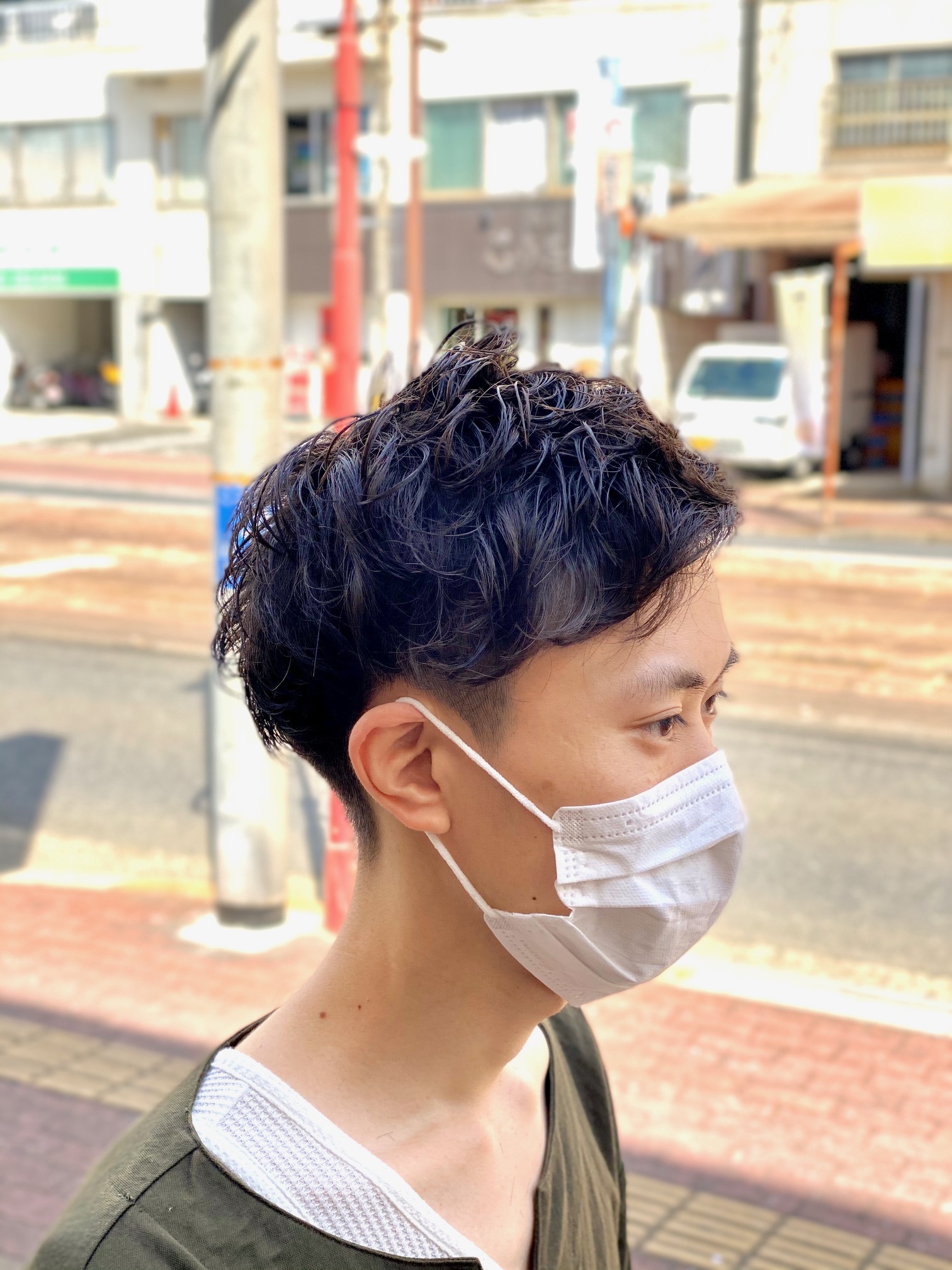 メンズstyle! メリハリを活かすソフトパーマ♪