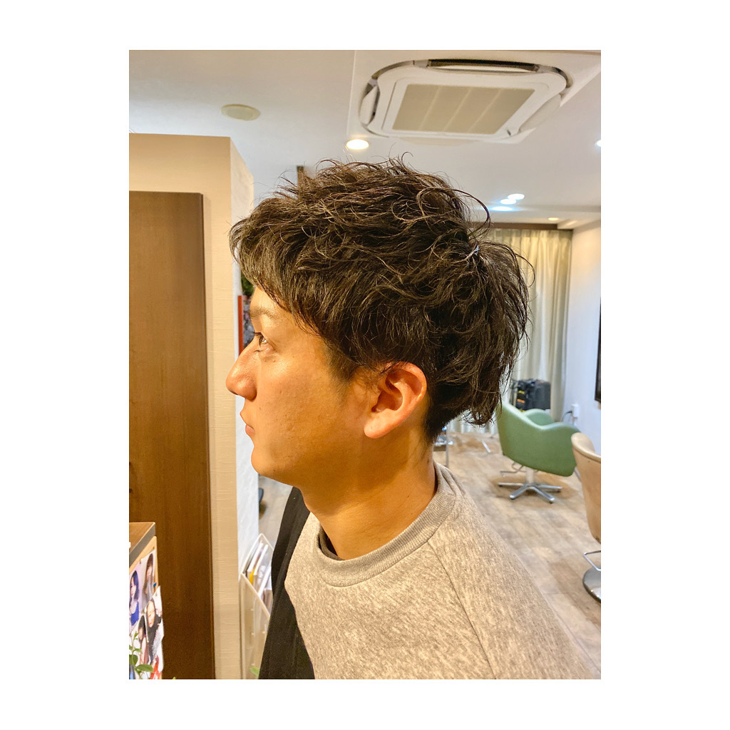 メンズショートパーマ♪