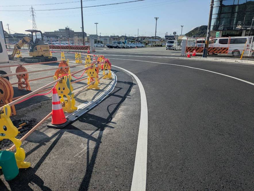 春日野・牛谷準幹線道路整備工事