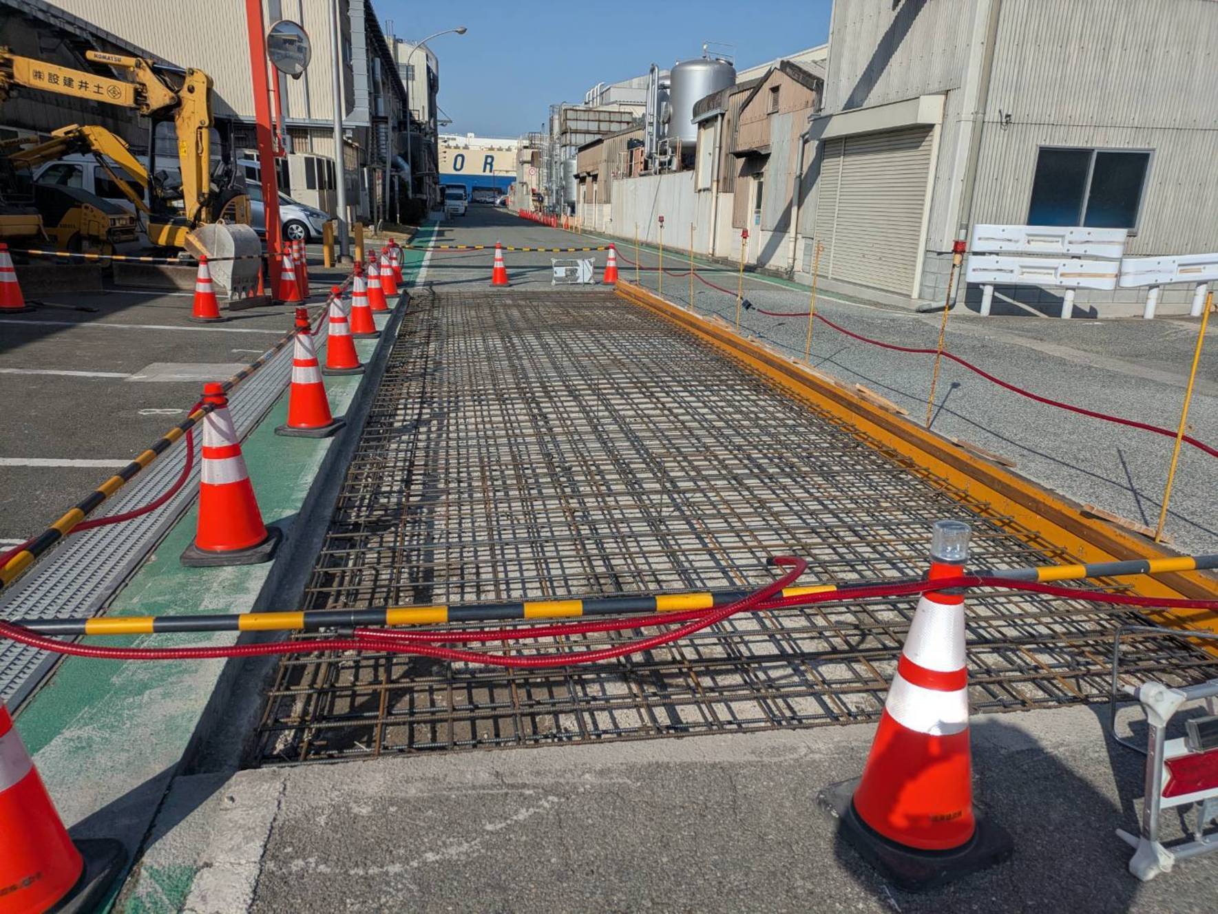 ｺﾝｸﾘｰﾄ舗装工事