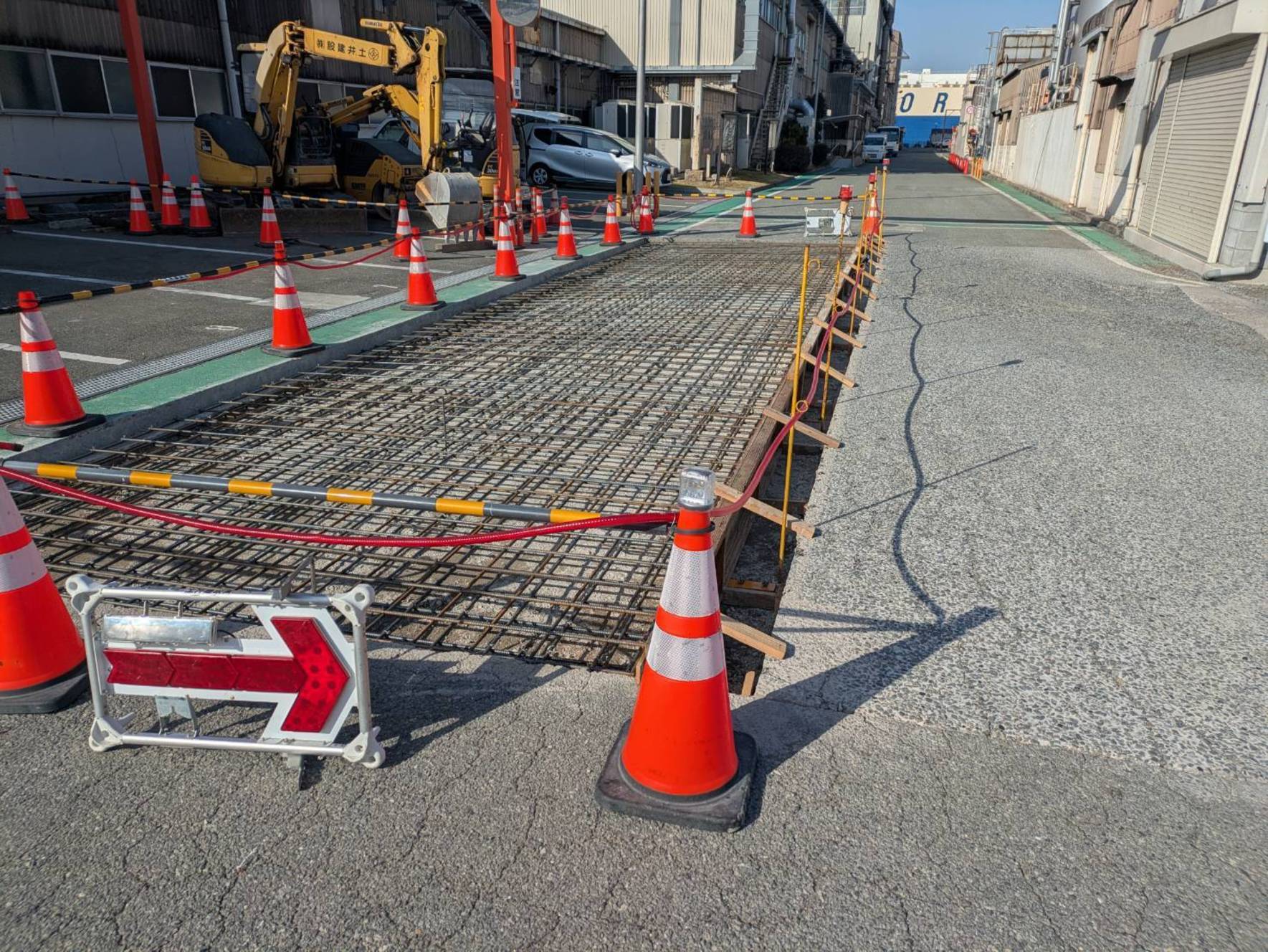 ｺﾝｸﾘｰﾄ舗装工事