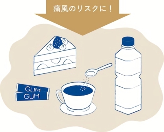 痛風だけじゃない高尿酸血症に注意しよう！