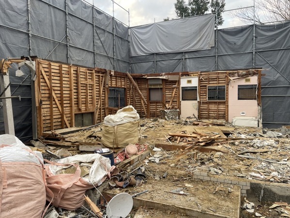 八幡市男山 ／ 木造住宅解体　