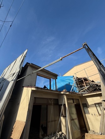 京都市西京区／木造住宅解体