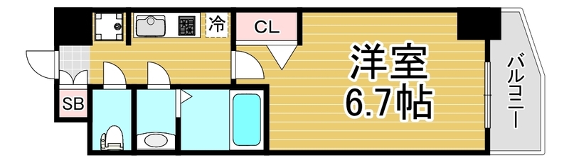 スプランディッド難波元町DUE
