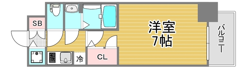 S-RESIDENCE難波大国町Uno