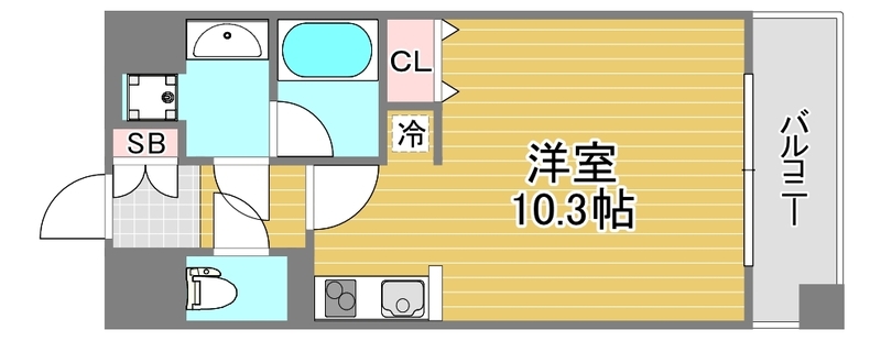 レジディア心斎橋ウエスト
