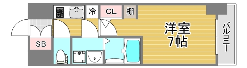 S-RESIDENCE難波大国町Tres
