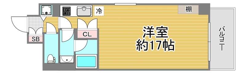 南堀江アパートメントシエロ