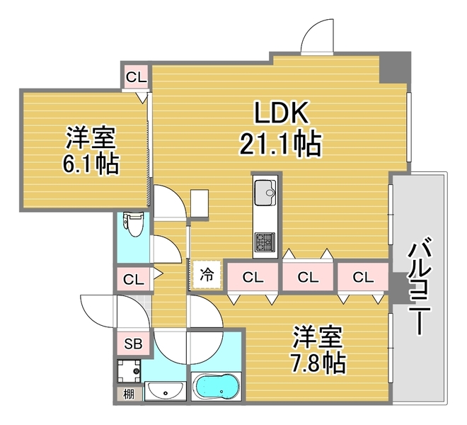 クロスレジデンス大阪新町