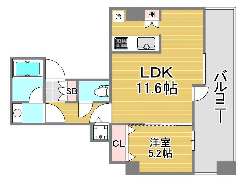 クロスレジデンス大阪新町