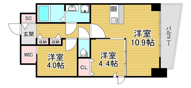 セレニテフラン難波