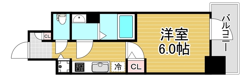 エスリード難波ステーションゲート　ノーステラス