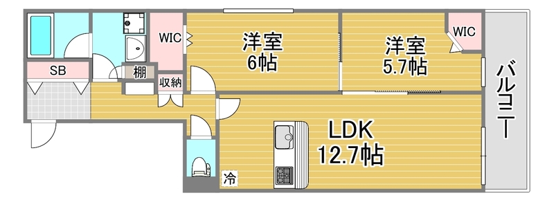 メゾンベール難波