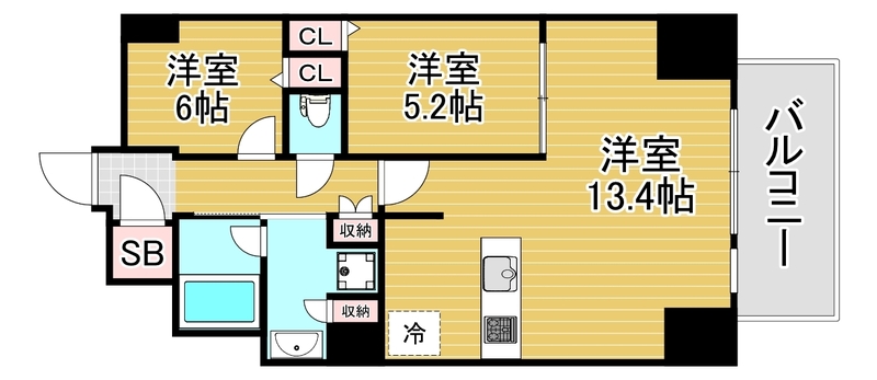 プレサンス心斎橋レヨン