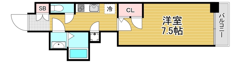 アドバンス心斎橋ラシュレⅡ