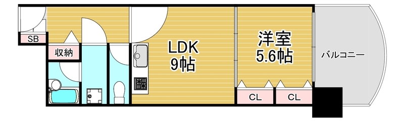 朝日プラザヴェルデュール大正三軒家