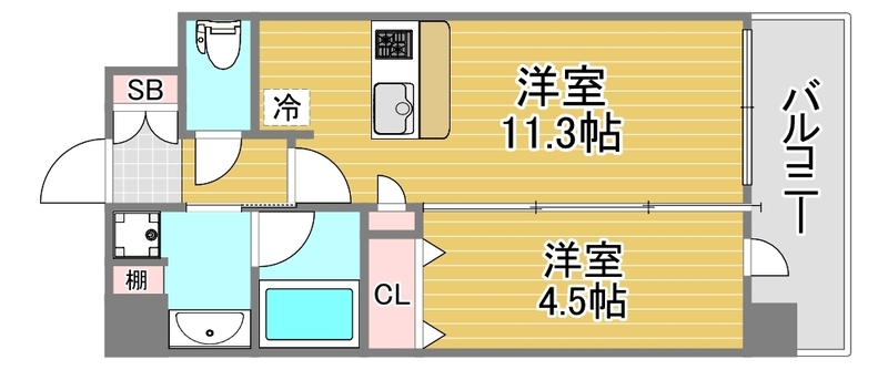スプランディッド難波キャトル