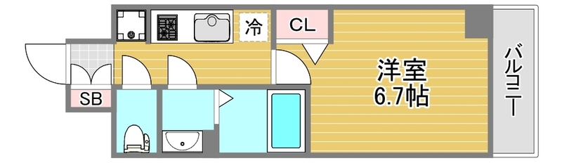 プレサンスOSAKA DOMECITY クロスティ
