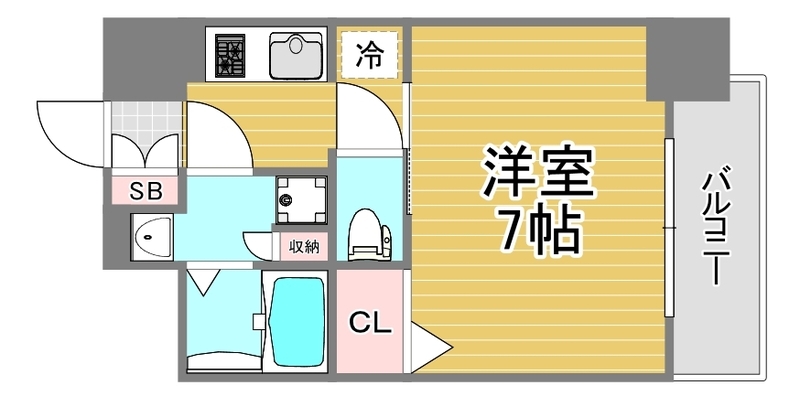 S-RESIDENCE難波大国町Deux