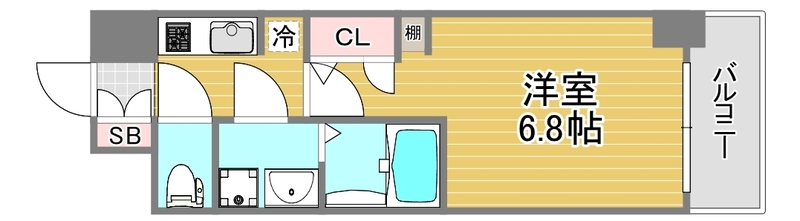 S-RESIDENCE難波大国Uno