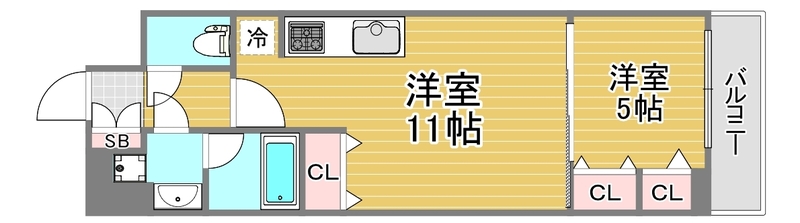 スプランディッド上本町WESTⅡ