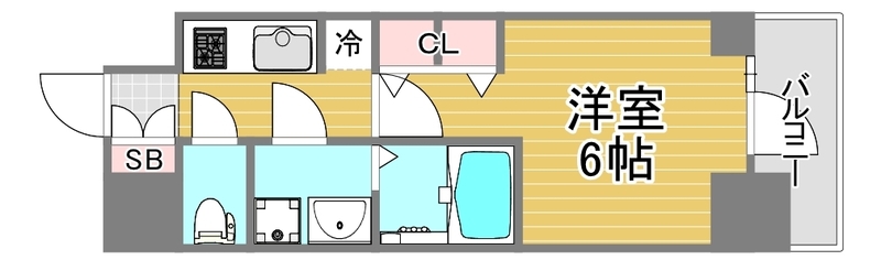 S-RESIDENCE松屋町asence