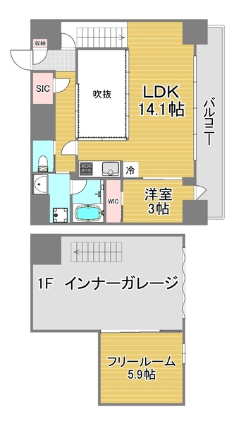 S-RESIDENCE松屋町asence