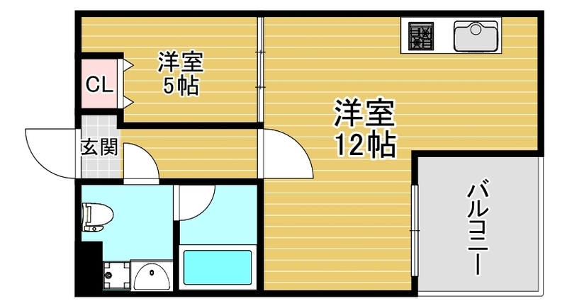 フェルザ今宮戎(旧:Krehl難波南)