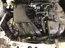 日産　マーチ　オイル漏れ　修理　整備　点検　摂津　