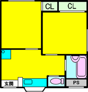 エレガンス5【408】【2DK】