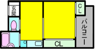 エクトI【416】【1DK大】