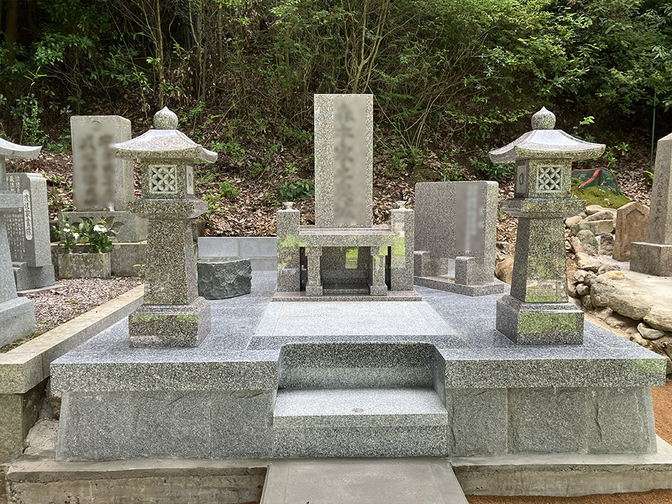 MO家墓石工事（7㎡）