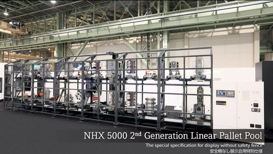 NHX5000 2nd Generation Linear pallet System1