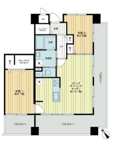 売買 姫路 ライオンズマンション姫路船場南 中古マンション3