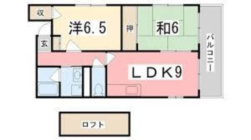 賃貸 姫路 アベニュー小利木 マンション3