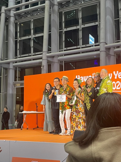 青木さんご夫婦おめでとうございます！