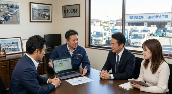 中古トラックで賢く節税？経営者が知っておきたい耐用年数と一括償却のメリット