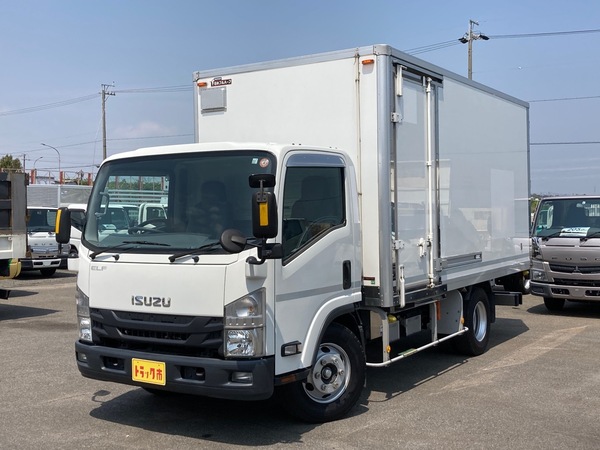 H27年☆アルミバン 3.8t ワイドロング 左サイドドア AT