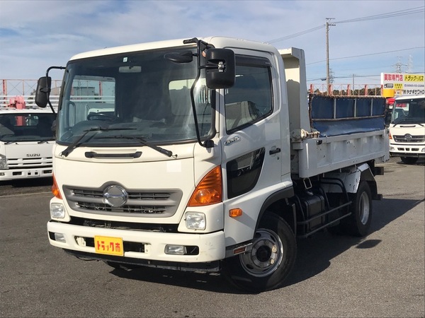 H25年☆Lゲートダンプ 6MT 電動コボレーン付き 4t