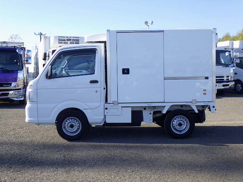 スズキ キャリートラック 冷蔵冷凍車 -30℃ 2コンプ仕様 Bカメラ ETC 350kg AT