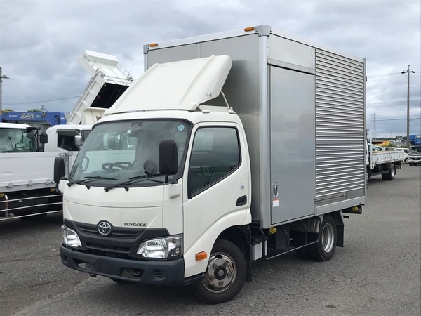 H30年☆アルミバン 2t 左サイドドア AT 標準10尺 リア観音扉