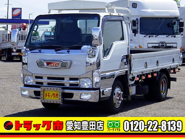 早いもの勝【希少】1.5トントラック 平ボディ 荷台 あおり 北海道江別市発