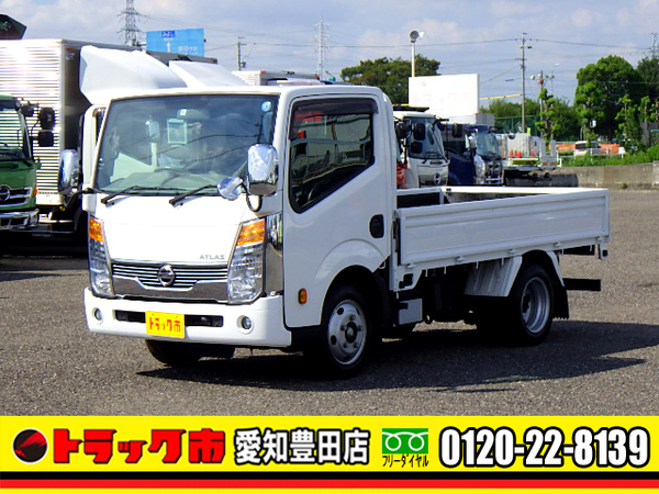 日産 アトラス 平 標準 10尺 全低床 坂道補助 ナビTV キーレス 2t 6MT