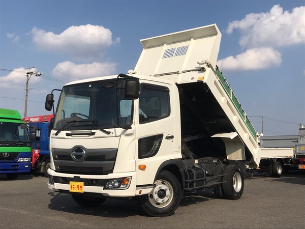R2年☆Lゲートダンプ 電動コボレーン付き 4t 鳥居アングル補強