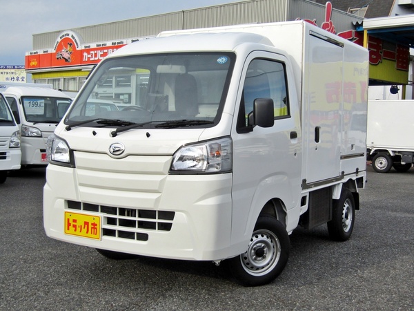 －７度設定中温冷凍車　両川サイドドア　樹脂スノコ　庫内灯＆非常ブザー　ポータブルナビTV　バックモニター　ETC付き　キーレス