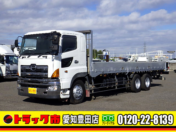 日野 プロフィア 平 アルミブロック 高床 床板 坂道補助 ETC 11.8t 7MT